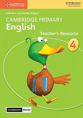 Portada de Cambridge Primary English. Teacher's resource book. Stage 4. Per la Scuola primaria