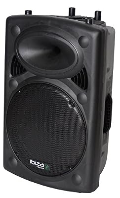 Ibiza SLK15A-USB BT Haut-parleur Full-Range Noir