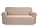 Produktbild SHRINE Sofa Überwürfe, Sofabezug, Sofahusse, Sofabezug für Sofa, Sofa Abdeckung, Sessel, Stretch Protector Couch Cover (Beige, 2 Sitzer für Sofalänge 135-170cm)