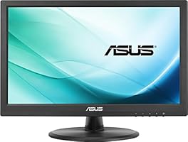 Asus VT168H 39,6 cm (15,6 Zoll) Multi-Touch Monitor (VGA, DVI, HDMI, 10ms Reaktionszeit) schwarz