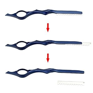 Neverland Feather Cut Hairdressing Shave Razor Tool Hair Styling Thinning-Silver - Image 6