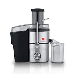 Cello JUC_Steel_Black SLVR 500-Watt Juicer (Black/Silver)