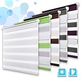 seitenzugrollo »sanya« my home verdunkelung ohne bohren sterne ✅ Lichtdurchlässig aber blickdicht: Das Duo-Rollo besteht aus zwei unterschiedlichen Stoffbahnen. Wenn Sie die Kette nach oben und nach unten ziehen, können Sie den Lichtgrad zwischen Transparenz und Blickdicht ermöglichen. Das bietetsowohl einen optimalen Sichtschutz als auch einen idealen Blendschutz.