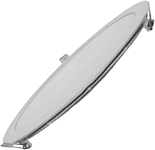 LED Panel Round 24 Watt 4000 K LED 2000 Lumen/Ceiling Light/Wall Light Slim Super Slim 150 W Decorated Flat Round Diameter 30 cm/Day White Dimmable 1-10 V Includes Transformer