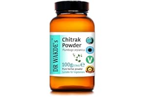 DR WAKDE'S NATURAL HEALTH CARE, LONDON Chitrak Powder (Plumbago zeylanica) - 100g (3.5oz)
