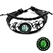 Produktbild TDPYT 2 Stücke / 12 Konstellation Leucht Armbänder Männer Frauen Einstellbare Druckknopf Schwarz Sternzeichen Armband Glow In The Darkness Schmuck