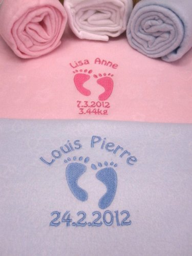 Personalised Baby Blanket