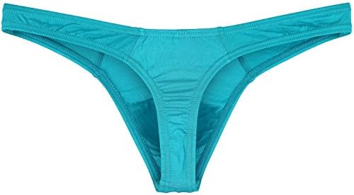 GuangmingXi Men's Thong G-String Underwear Modal Low Rise T-Back Panties Pack of 6