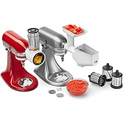 KitchenAid 5KSMFPPC Kit de 3 Accessoires, Blanc