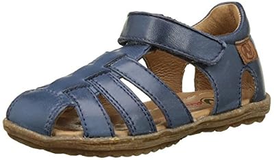 Naturino See, Sandales Bout Ouvert Garçon, Bleu (Navy), 32 EU