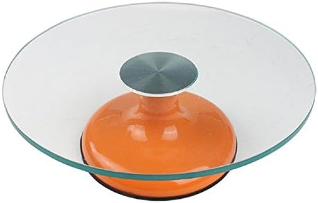 Xiuxiandianju 12-Inch 360 Degree Rotating Cake Stand Cake Decorating Turntable (glass)