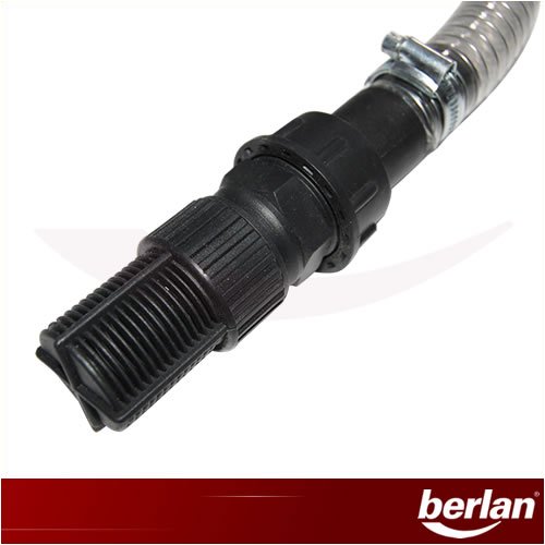Berlan Saugschlauch 3/4“ – 4m mit Anschlüssen - 2