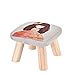 Produktbild Xia Xia Hocker Schuhbank Massivholztuch Kreative Kind Erwachsene Kleiner Stuhl Sofa Bank