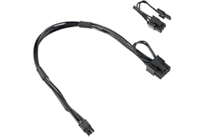 iHaospace Mini 6 Pin to 8 Pin PCI Express Video Card Power Adapter Cable for Mac Pro