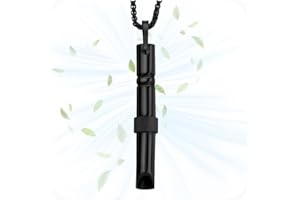 J.Fée Collana Acciaio Inossidabile per Smettere di Fumare per Donna e Uomo