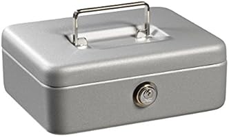 BURG-W&Auml;CHTER Geldkassette, Flache Form, Messingstift-Zylinderschloss, Universa-CKS 207