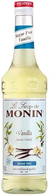 Monin Şekersiz Vanilya Kahve & Kokteyl Şurubu, 700 ml