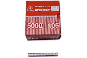 LAURA BIAGIOTTI DOLLS Punti 105 mm per Fissatrice Rocama 10 e Tecnica 110 e Fissatrici Maurer 5000 Pz