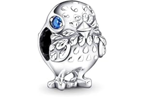 H.ZHENYUE Jewelry Animal Charms for Women Lucky fit Bracelet Necklace for Woman Girls,925 Sterling Silver Pendant Beads,Happy Birthday Christmas Halloween Valentine's Day Gifts