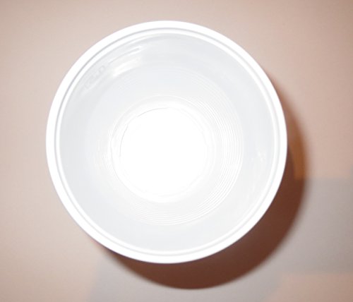 3000 Ausschankbecher Plastik Trinkbecher Colabecher 0,2l 200ml weiss, weiß - 2