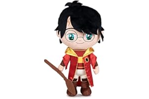 PLAY BY PLAY Peluche Harry Potter Wizard con Uniforme de Quidditch 30 Cm