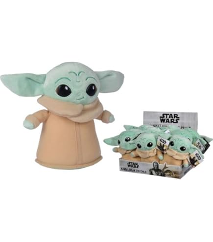 Grogu Peluche Peluche Simba The Mandalorian Con Baby Yoda 25 Cm