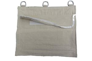 KUNG FU WALL BAG 1 SECTION With Protective Zips Wing Chun Canvas Wall Striking Bag 1 Unit - SHIHAN, With Zipper Protection, Iron Palm.