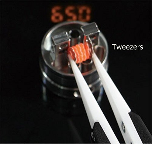 geekvape Multifunktionale Keramik Spule Pinzette, Draht hitzebeständig antimagnetisch Pinzette Schlüssel Werkzeug - 7