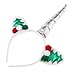 Produktbild F Fityle Weihnachtsbaum Haarreif Einhorn Horn Haarreif Weihnachtshaarreif Haarschmuck Weihnachten Kopfbedeckung Kostüm Zubehör - 3