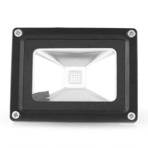 MVPower® 5 X 10W RGB LED Strahler Wasserdicht IP65 In- und Outdoor Schwarz Gehäuse mit Fernbedienung LED-Fluter Scheinwerfer Außenbeleuchtung(Schwarz-1) - 3