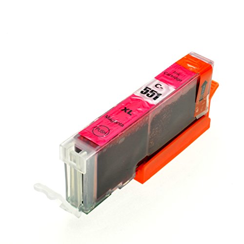 5 Tintenpatronen für Canon PGI-550 CLI-551 IP-7250 8750 IX-6850 MG-5450 5550 6350 6450 7150 MX-725-925 - 5