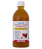 HealthVit Apple Cider Vinegar with Mother Vinegar, Raw, Unfiltered and Undiluted... HealthVit Apple Cider Vinegar with Mother Vinegar, Raw, Unfiltered and Undiluted...