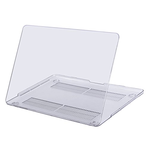 MOSISO MacBook Pro 15 Hülle 2016 - Ultra Slim Hochwertige Plastik Hartschale Tasche Schutzhülle Snap Case für NEUESTE MacBook Pro 15 Zoll (2016 Freisetzung) A1707 mit Touch Bar and Touch ID, Transparent Klar