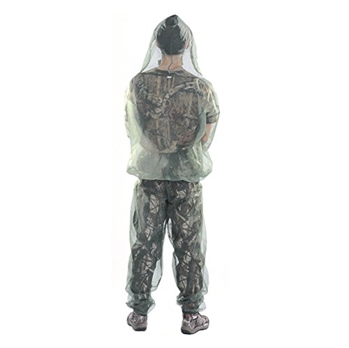 GOGO Bug Repellent Kleidung, Jacke und Hose, Bug Suit - M