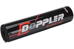 MOTODAK Lenkerpolster Doppler schwarz / rot