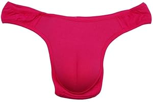 OMMITO Crossdresser Thongs Underwear for Men Hidden Gaff Panties Camel Toe Shaping Briefs