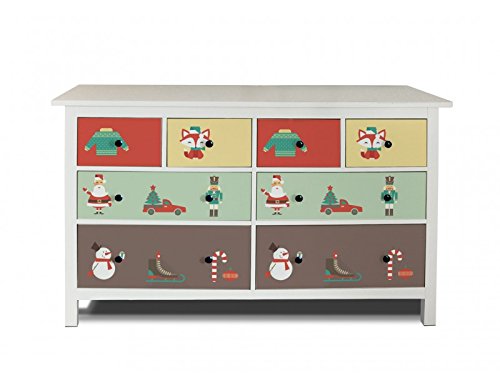 yourdea® furniture sticker for HEMNES cupboard 160cm x 95cm motif In Winter