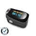 Produktbild QooTec Pulsoximeter OLED-Display, Fingerpulsoximeter, Blut-Sauerstoff-Sättigung, Plethysmographischer Perfusionsindex, SPO2 Alarm