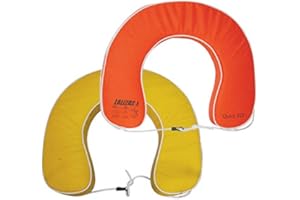 LALIZAS "Bouée fer à cheval ""Quick RD"" déhoussable , 145 N - Jaune"