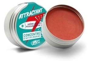 Fiiish Lures - Atrayente Superconcentrado para señuelos de pesca - Colores ROJO - AMARILLO - NATURAL