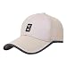Produktbild ZYHstore Unisex Baseball Mesh Cap Snapback Kappe Mütze Trucker Mützen Lässige atmungsaktive Outdoor Sport Running Golf Hat für Herren & Damen - Beige