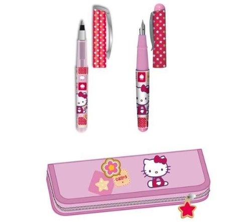Preisvergleich Produktbild Schreibset - Kugelschreiber und Füller - Hello Kitty Cookies