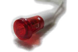 Electro DH, 12856230r - Spia led luminosa. 10,5 mm. 230 V. Colore: rosso.