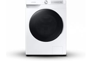 SAMSUNG ELETTRODOMESTICI Samsung Lavasciuga Ai Control con Ecodosatore, WD10T634DBH/S3, Libera installazione, 10,5+6 Kg, 1400 RPM, Classe A/E, WI-FI, Vapore, Caricamento Frontale, 60l x 85h x 65p cm