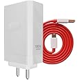 Original 100W Supervooc Power Adapter Super Fast Charger for One Plus 11R/ 11/ Nord CE 3 Lite/Nord CE4/ CE 4 Lite/ 12/ 12R/ 12 Pro/ 10R/ 10 Pro/ 10T (BITE56)
