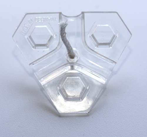 Schwimmlichter – Original Öl-Flämmchen (5 Stück + 1 m Docht + Farbset in einem Geschenkkarton) - 9