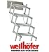 Produktbild Wellhöfer Scherentreppe 211 bis 289 cm aus Aluminium mit Montageplatte