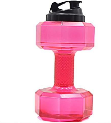 Tolina 2.2L Dumbbells Sport Water Bottle Plastic water Bottle Creative Bottle Kettle LeaKproof good for exercise your arm