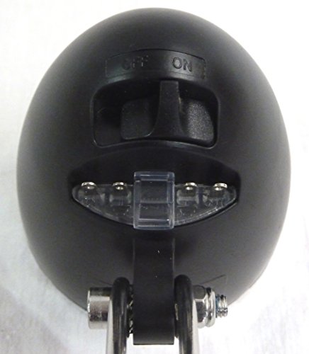 UNION LED Scheinwerfer in klassische Form schwarz 40 Lux für Nabendynamo - 3