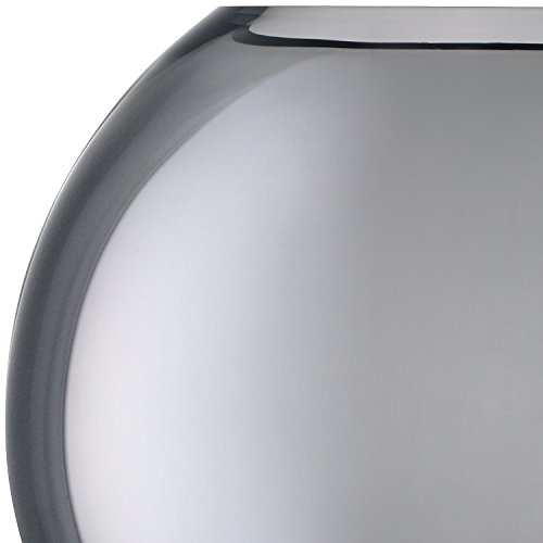 LSA International Polka Vase 24 cm grau - 3